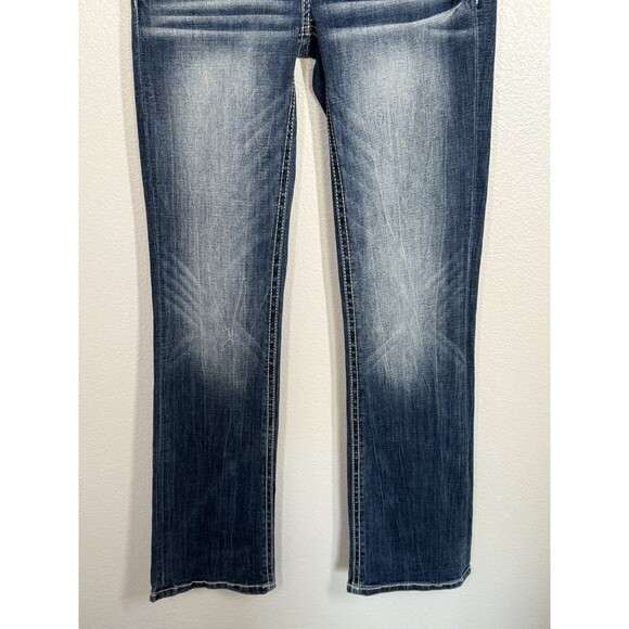 Daytrip Virgo Bootcut Womens Jeans Size 26 L Tall Long Buckle Denim Western Rock - Picture 3 of 13